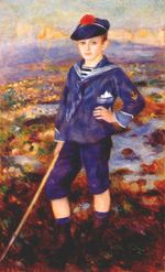 Sailor boy. Portrait of Robert Nunes 1883